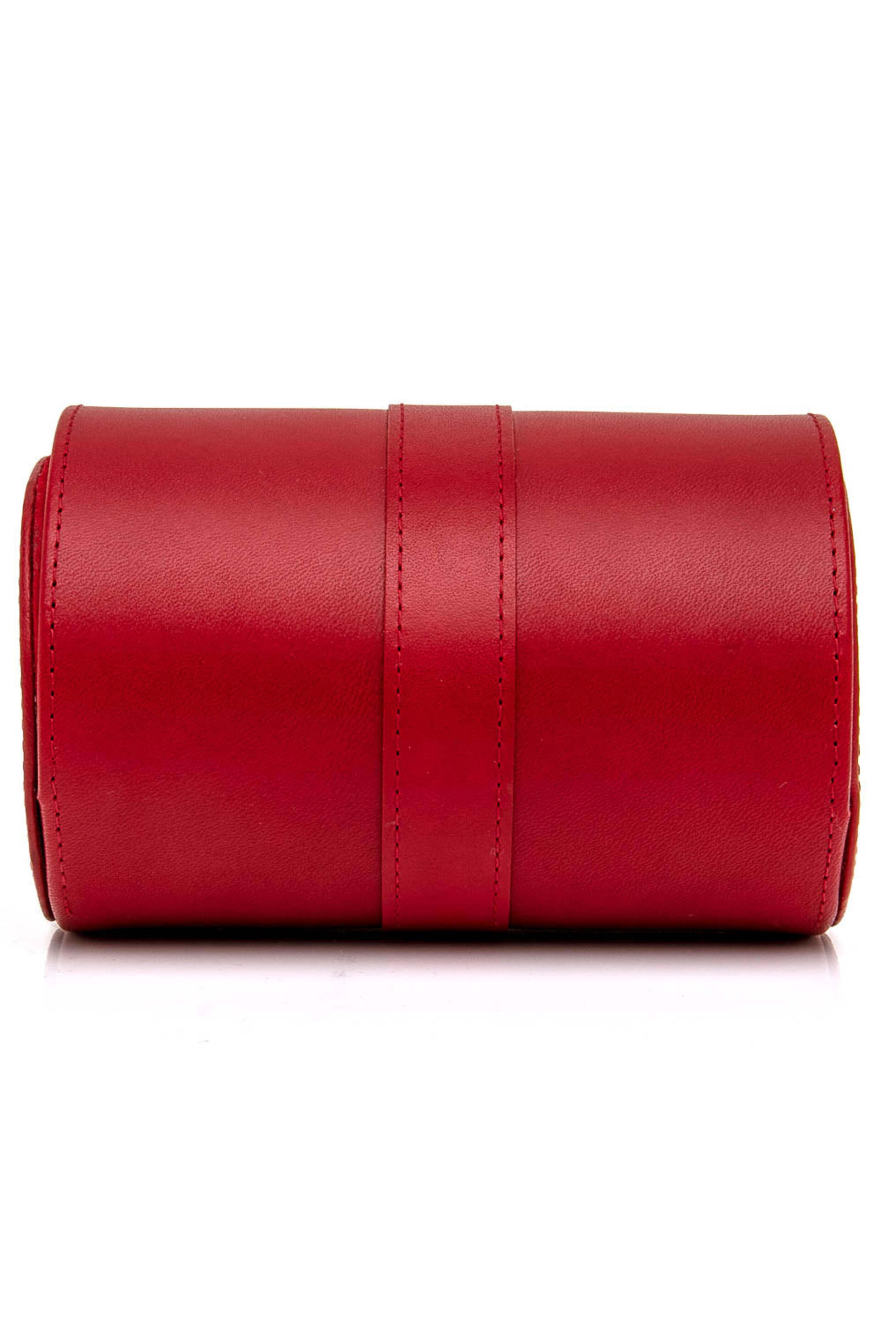 Ettinger Leather - Watch Roll in Red