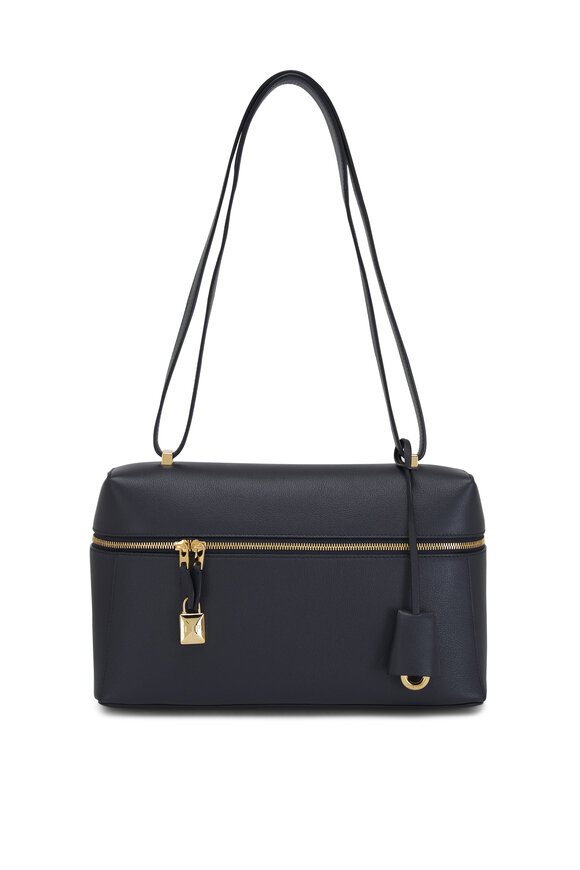 Loro Piana - Extra L27 Navy Blue Leather Bag 