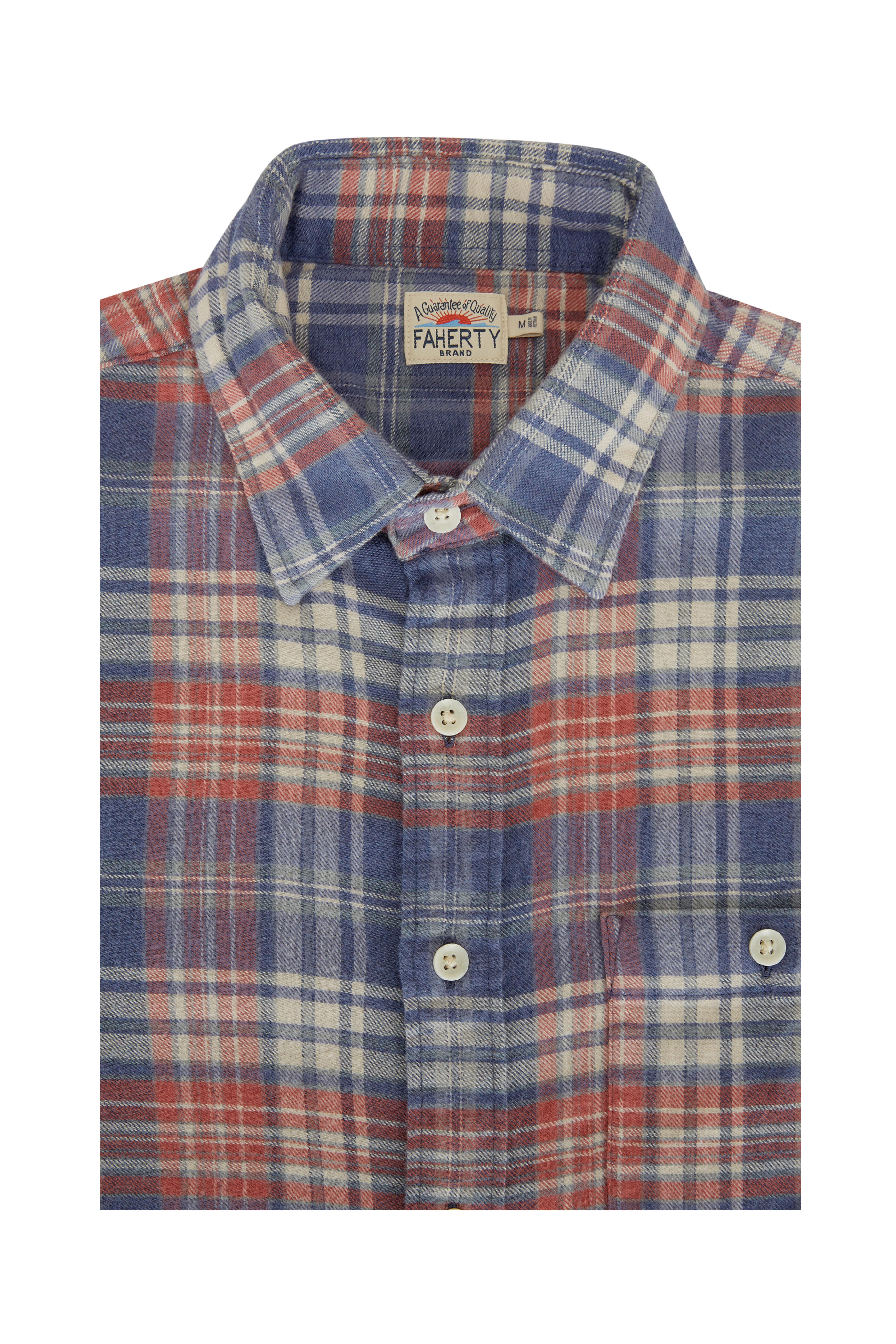 Faherty Brand - The Movement™ Autumn Plaid Flannel Button Down