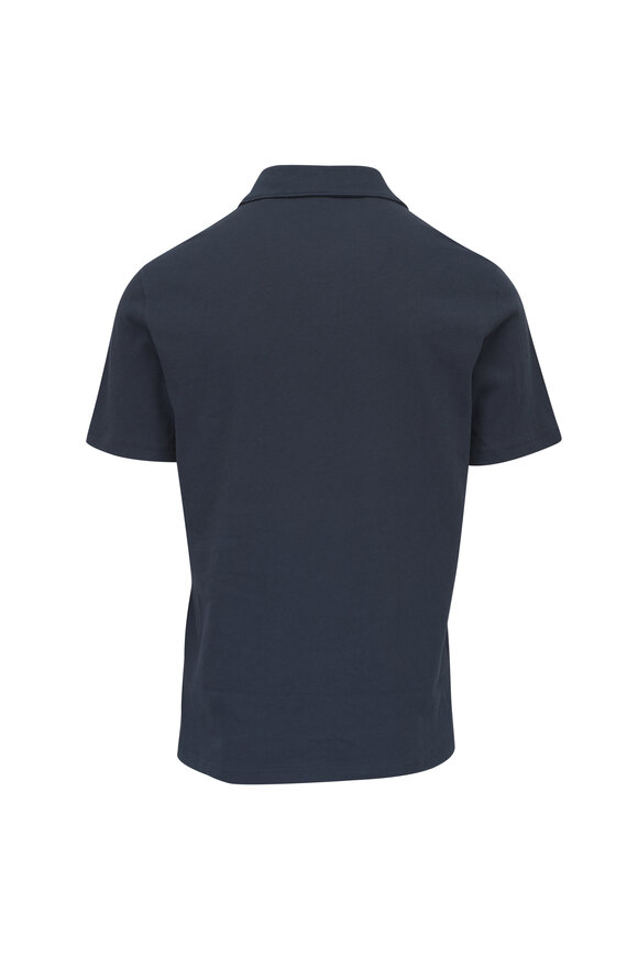 Vince Clear Lake Cotton Johnny Collar Polo - view 3