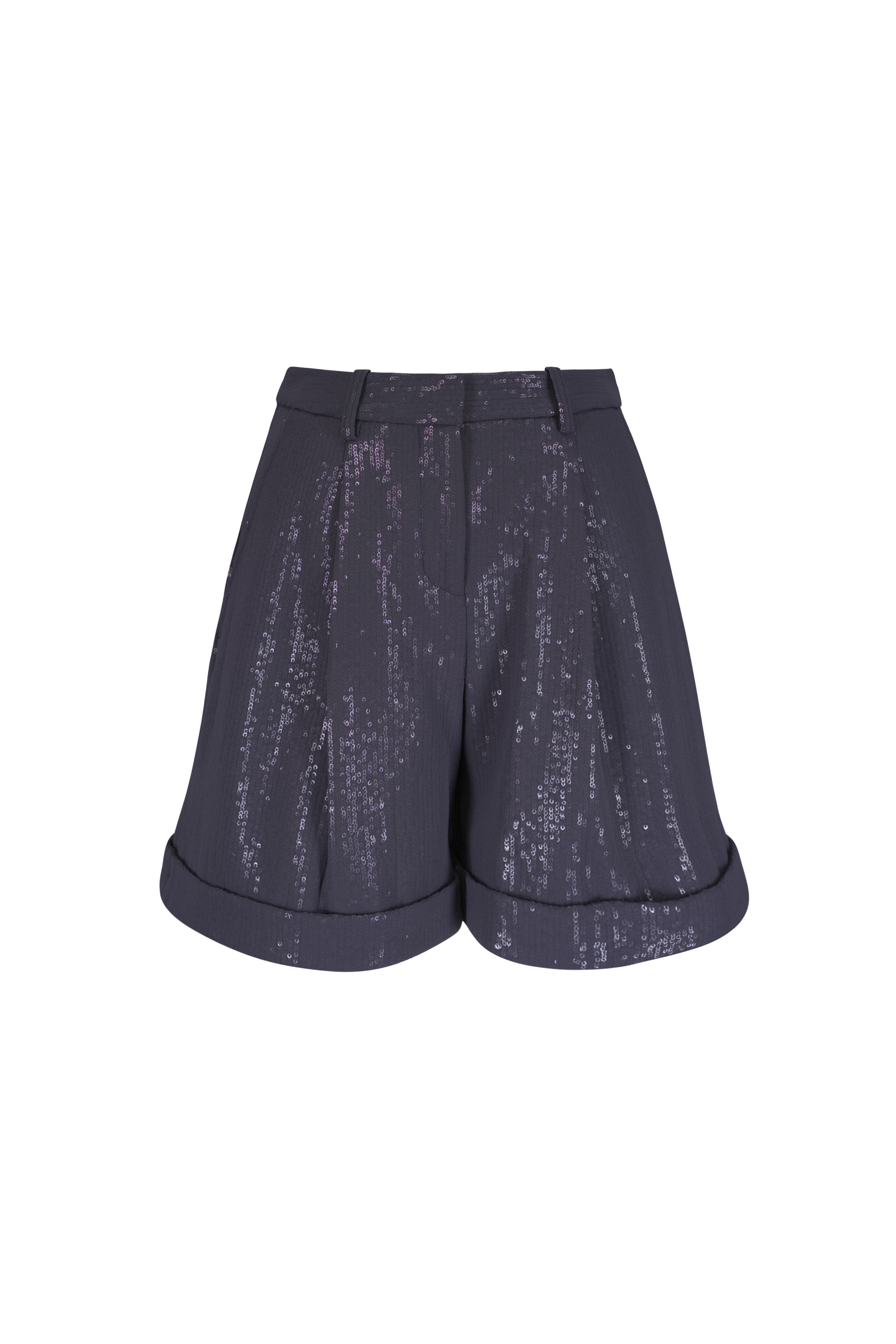 TWP - Cisco Beach Graphite Sequin Shorts