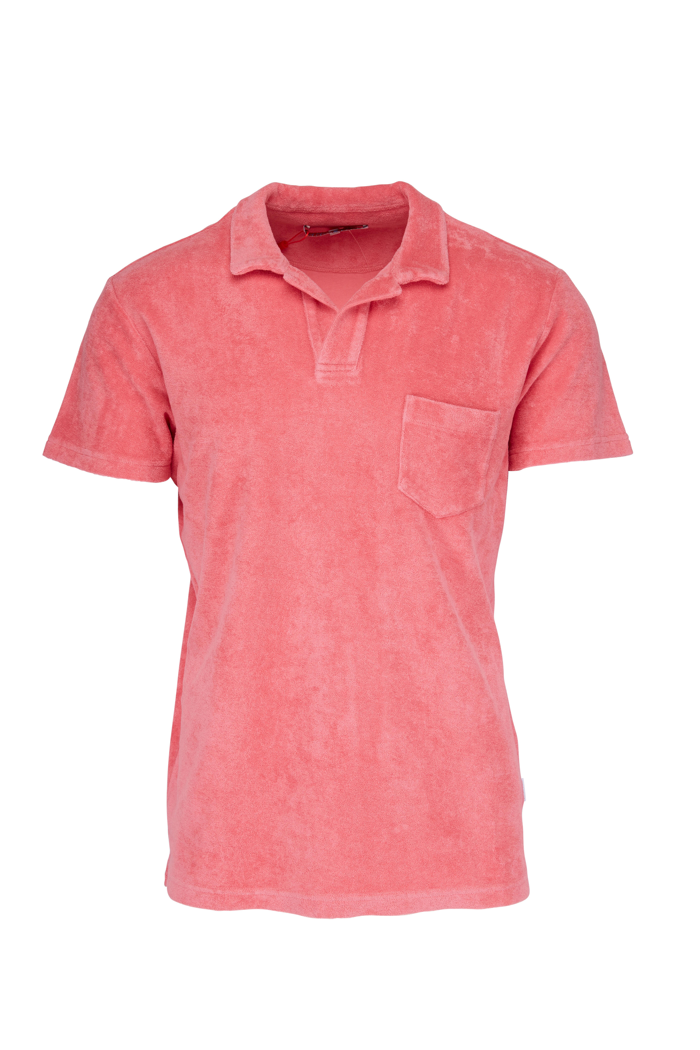 Orlebar Brown - Watermelon Terry Polo