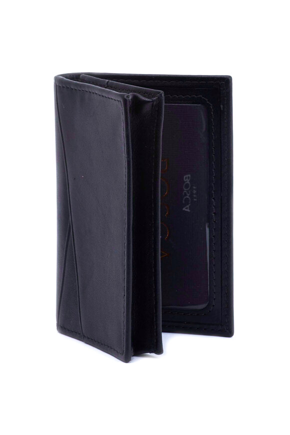 Bosca Black Leather Wallet