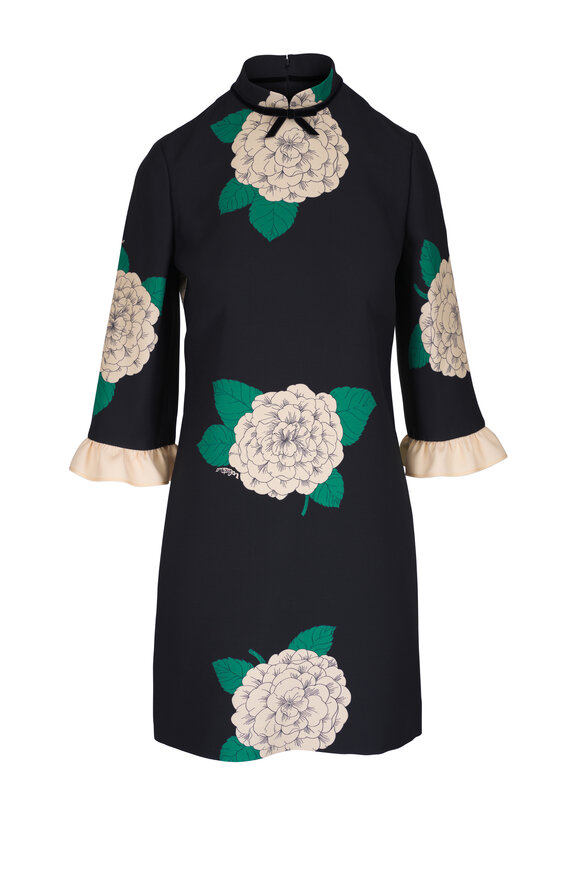 25FW VALENTINO CREPE COUTURE ショートワンピース VALENTINO】25FW CREPE COUTURE ショートワンピース