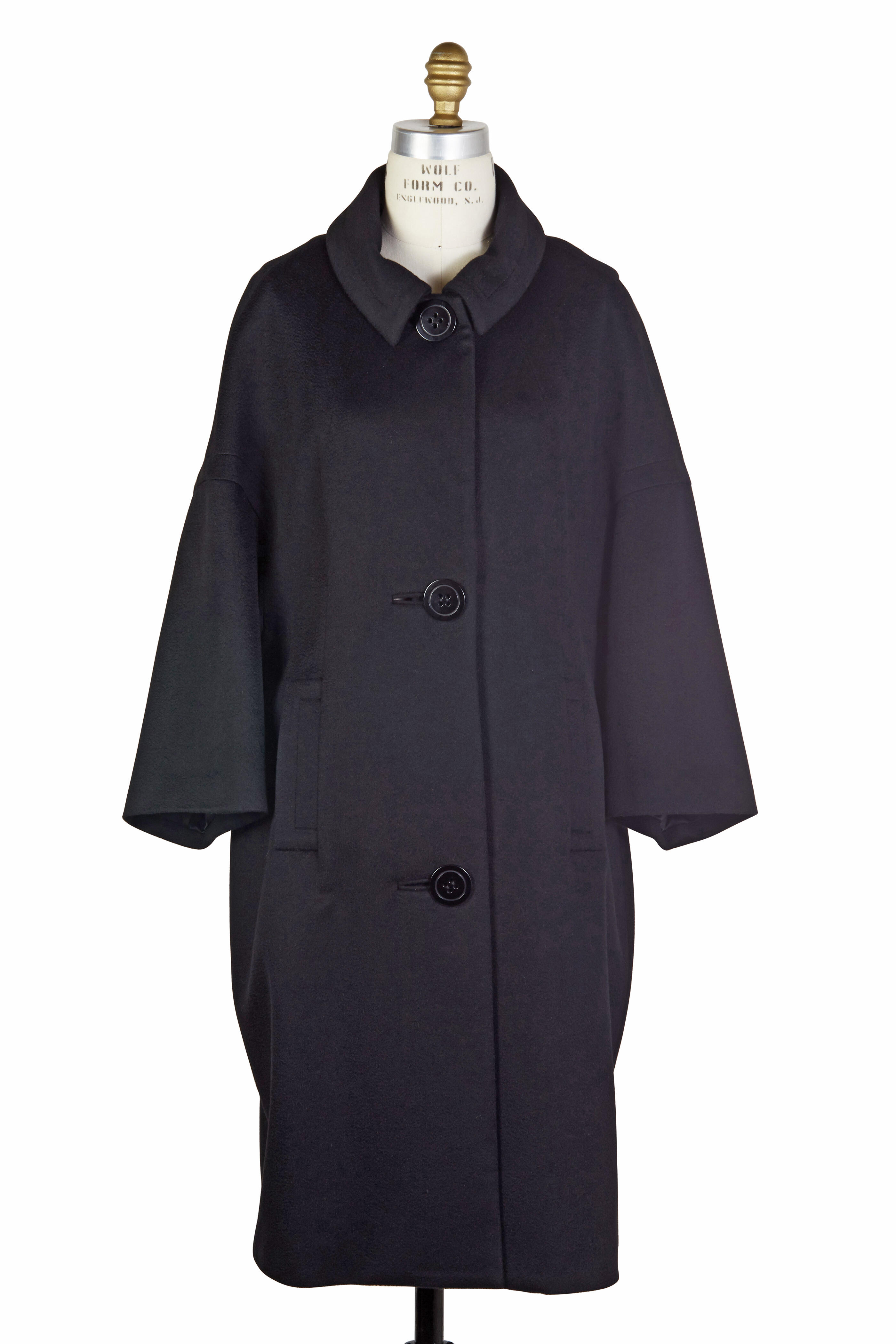 Michael Boris - Black Cashmere Coat