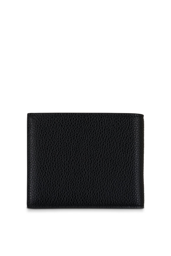 Tom Ford - Black & Lime Interior Leather Bi-Fold Wallet