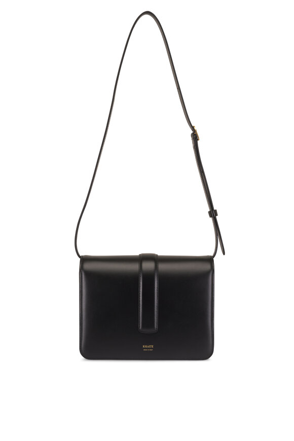 Khaite Blake Black Leather Crossbody - view 2