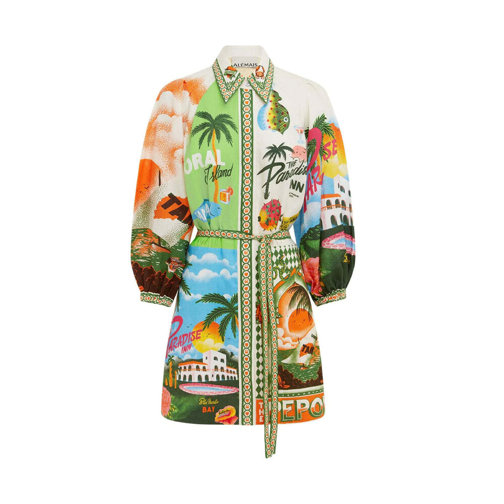 chinese dress ladies Alemais Paradiso Dress – Rent with Iz main image 1