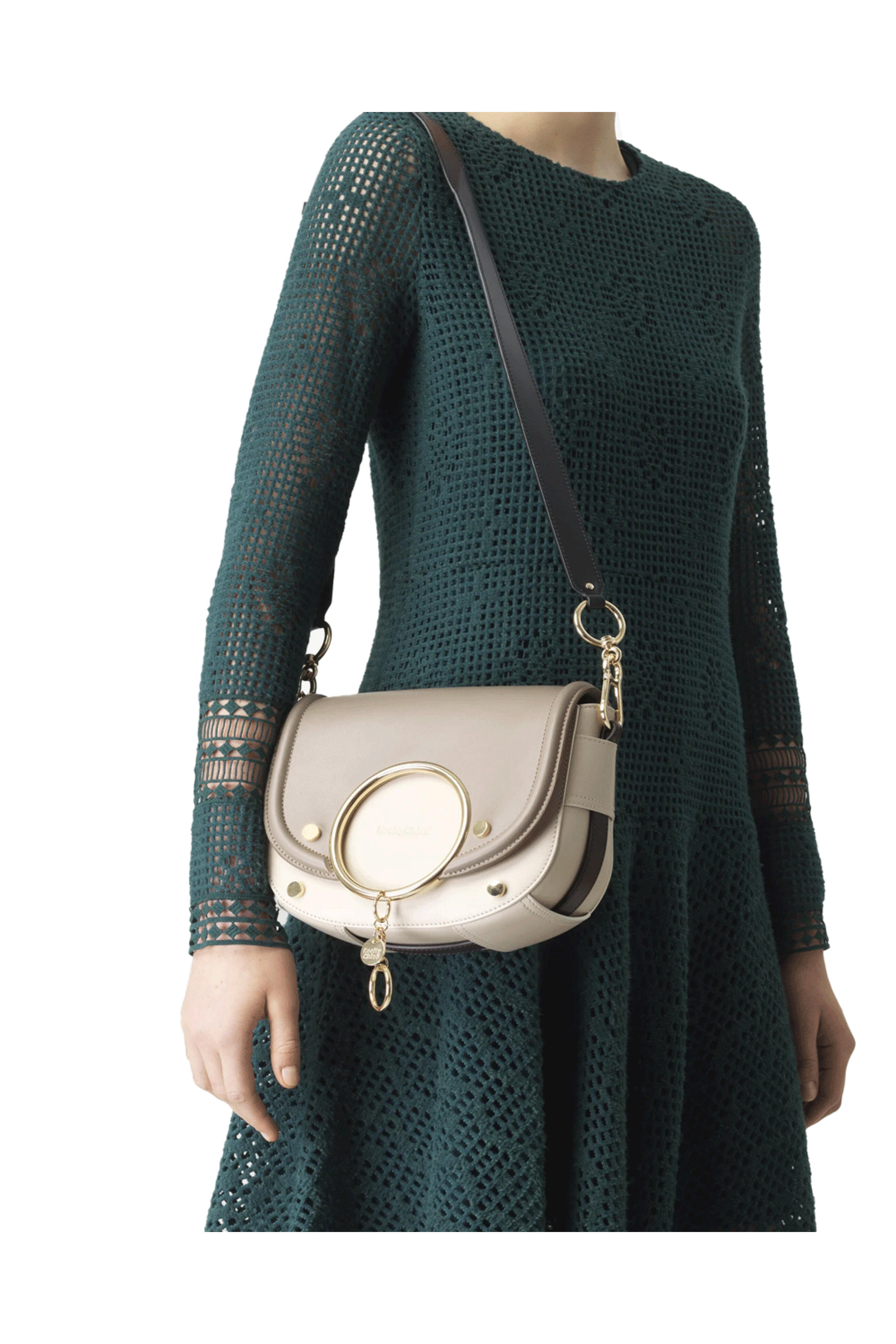 See by Chloé - Mara Crossbody Bag in Motty Grey