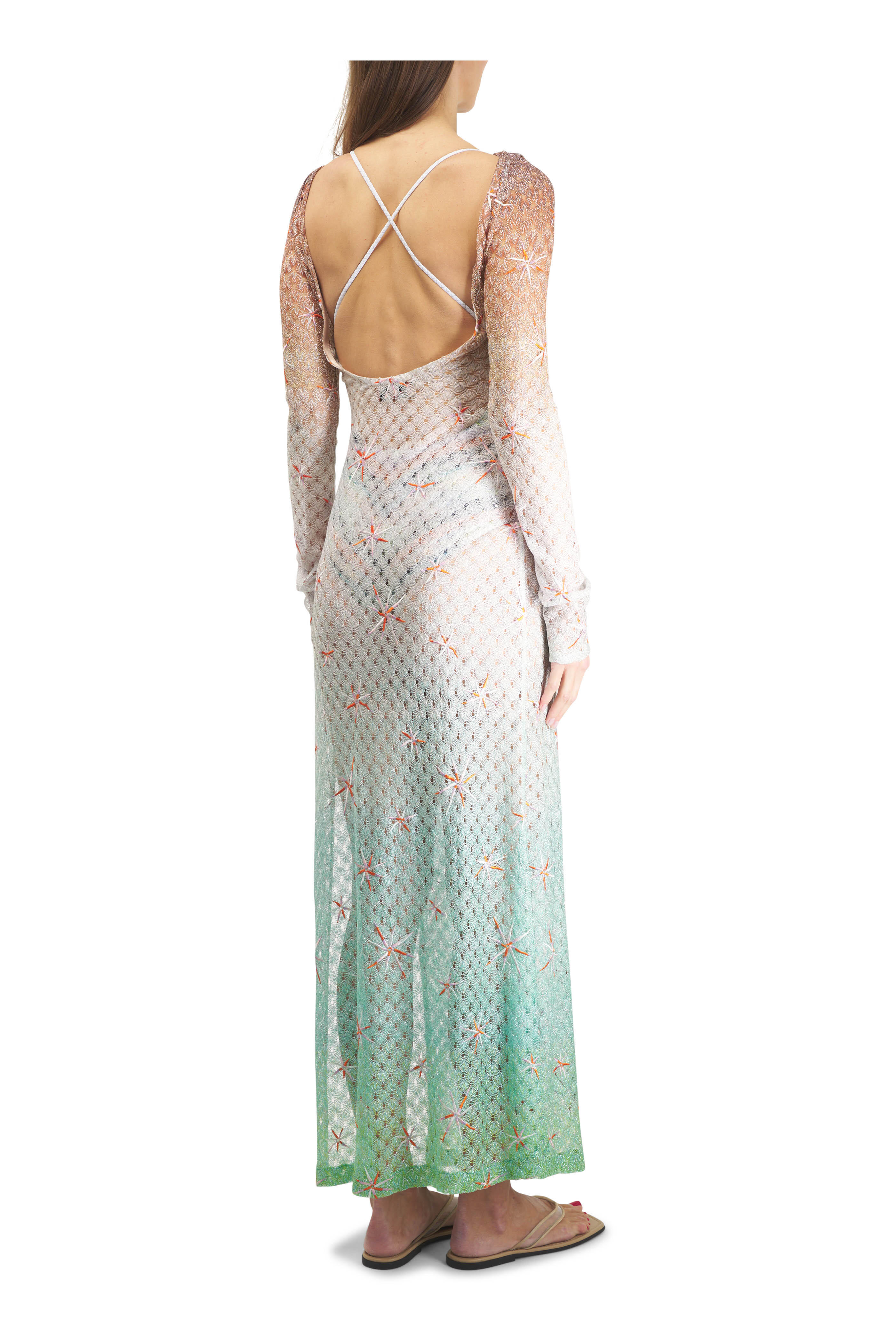 Missoni - Green, Blue & Orange Ombre Cover Up