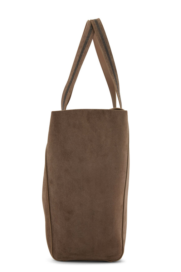 Brunello Cucinelli - Taiga Suede Tote