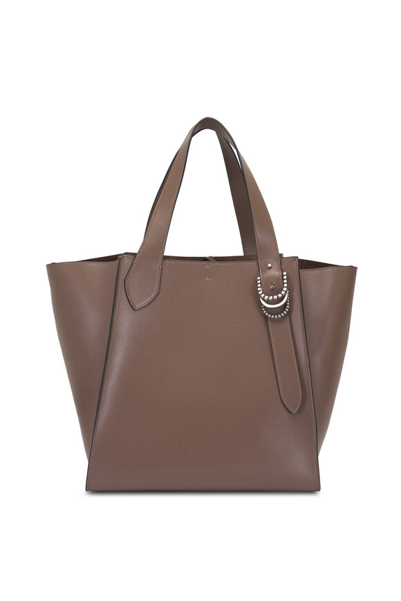 Dorothee Schumacher Dorothee Taupe Leather Tote Bag - view 2