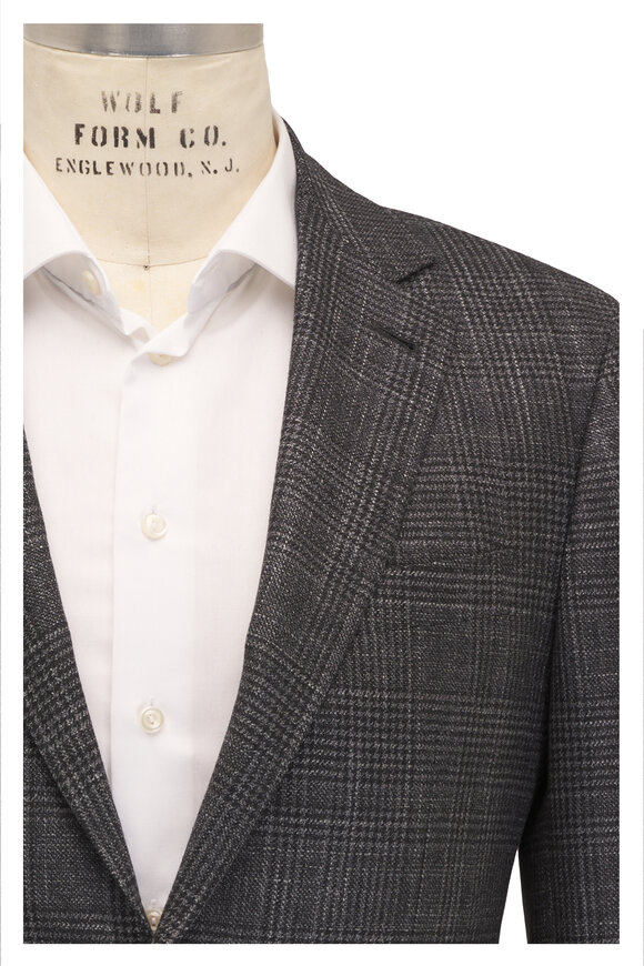 Canali - Kei Gray Glenplaid Sportcoat