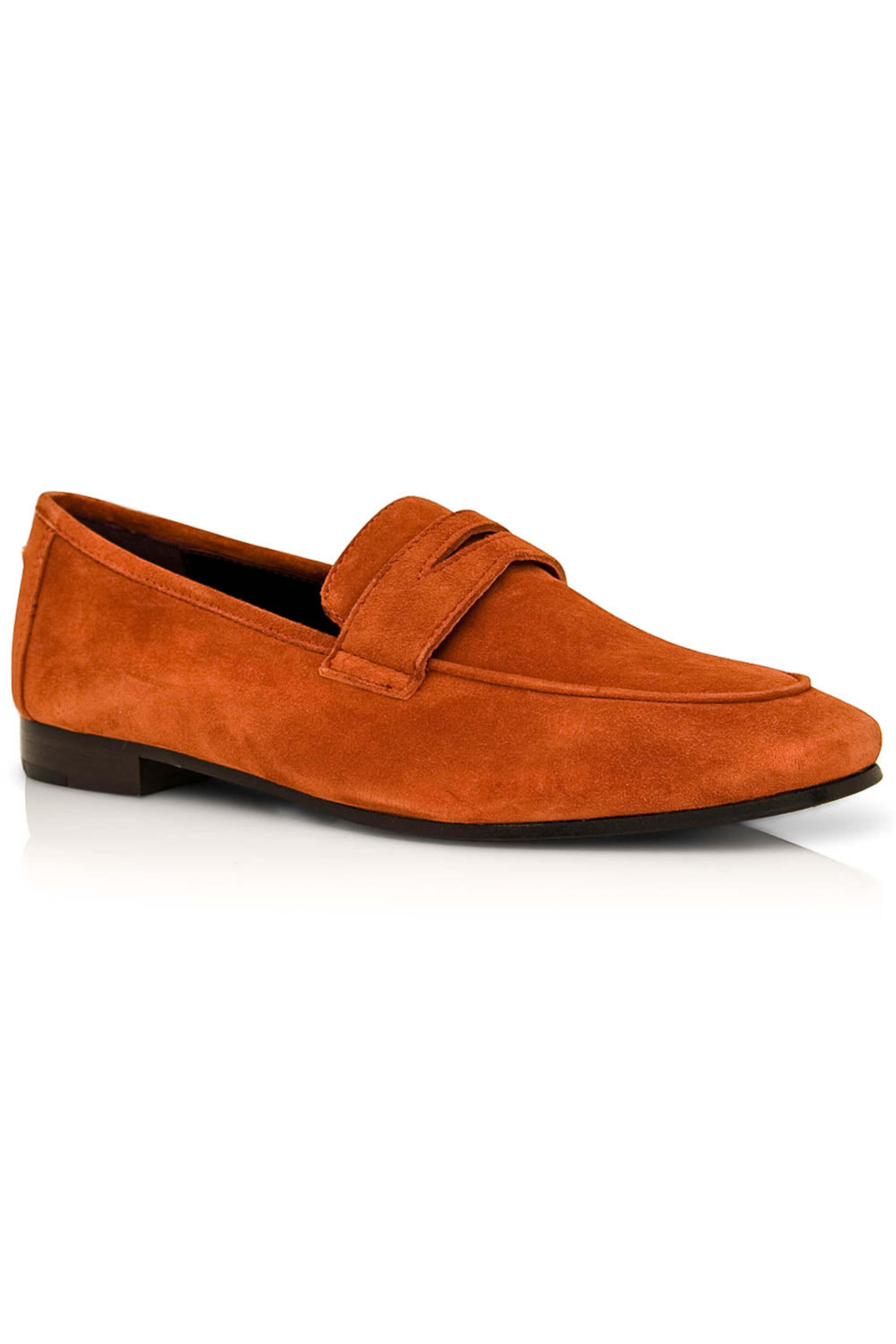 Bougeotte - Amber Suede Flaneur Loafer