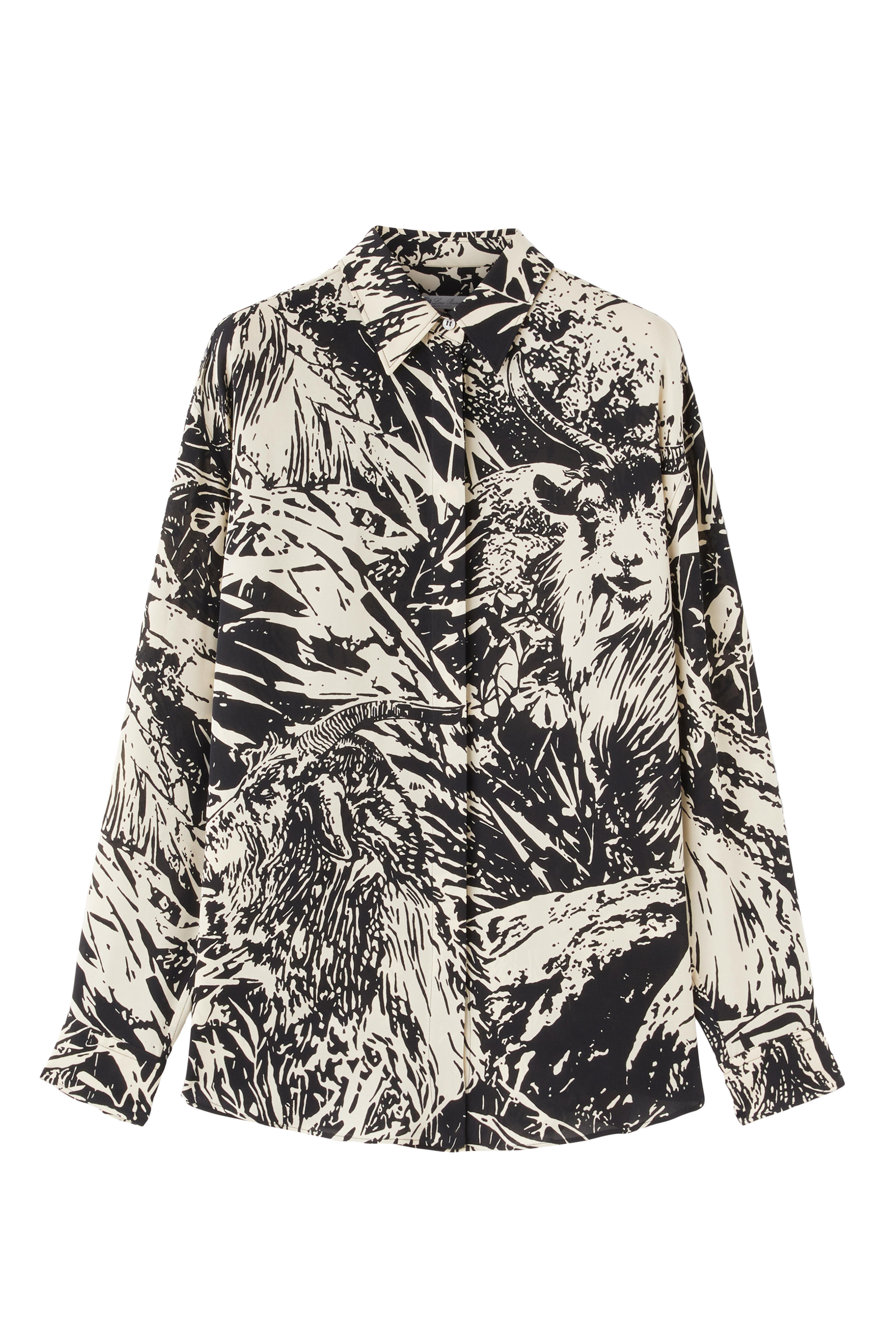 Loro Piana - Elisabette Rainforest Silk Blouse