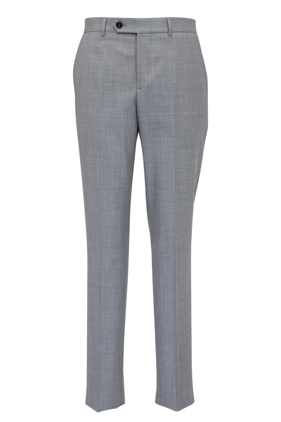 Brunello Cucinelli - Light Gray Virgin Wool Suit