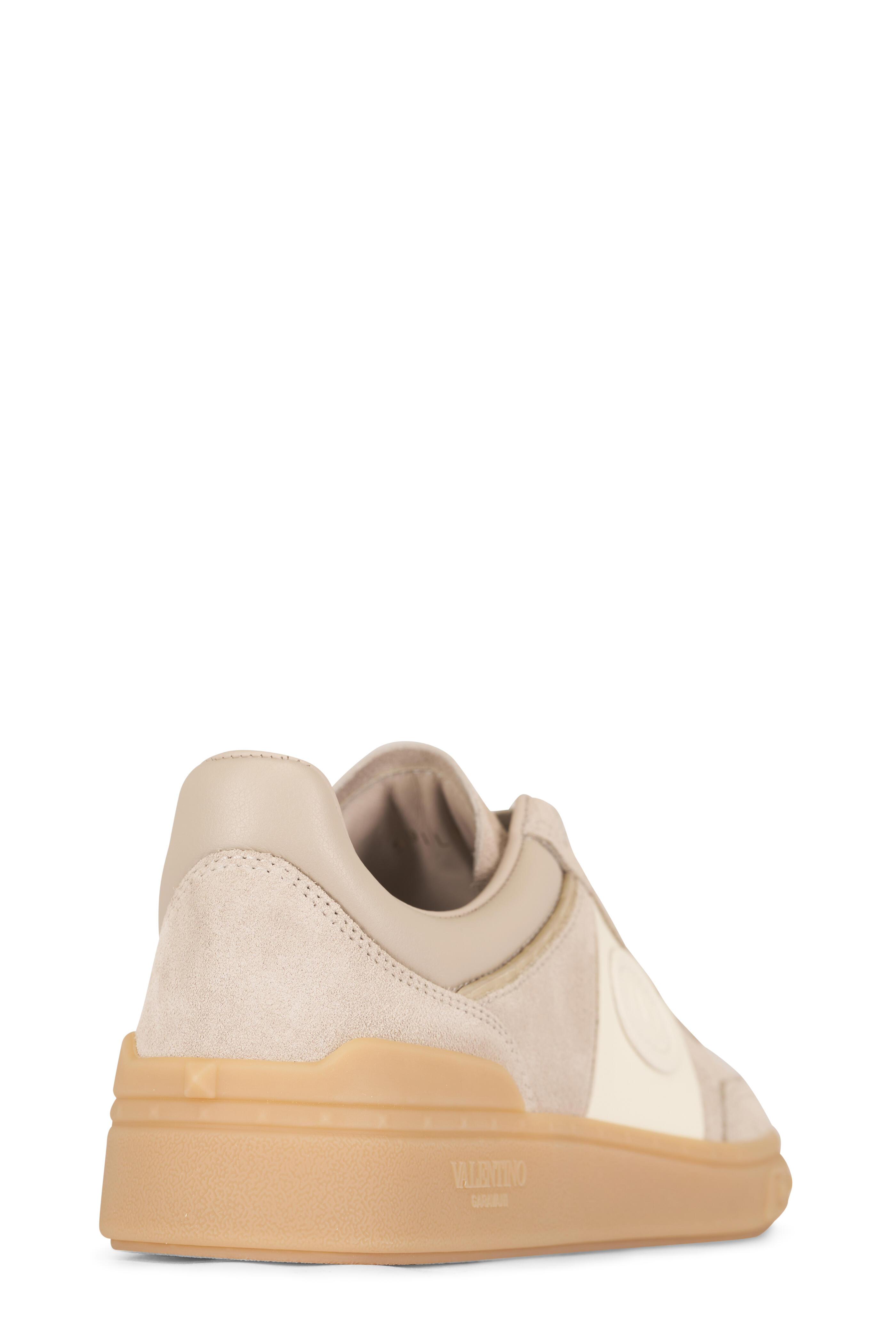 Valentino Garavani - Upvillage Beige Suede Sneaker - view 4