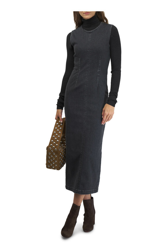 Mother - The Swerve Up In Smoke Midi Dress