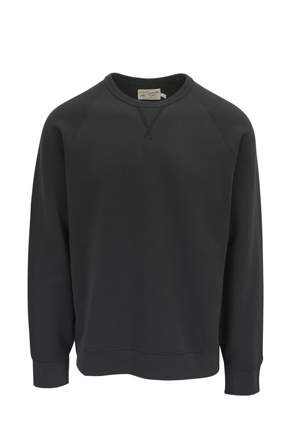 Faherty Brand High Standard Black Mountain Fleece Crewneck