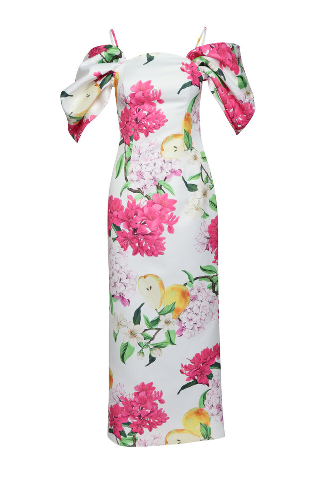 Zimmermann - Wonderland Floral Tubular Tiered Midi Dress