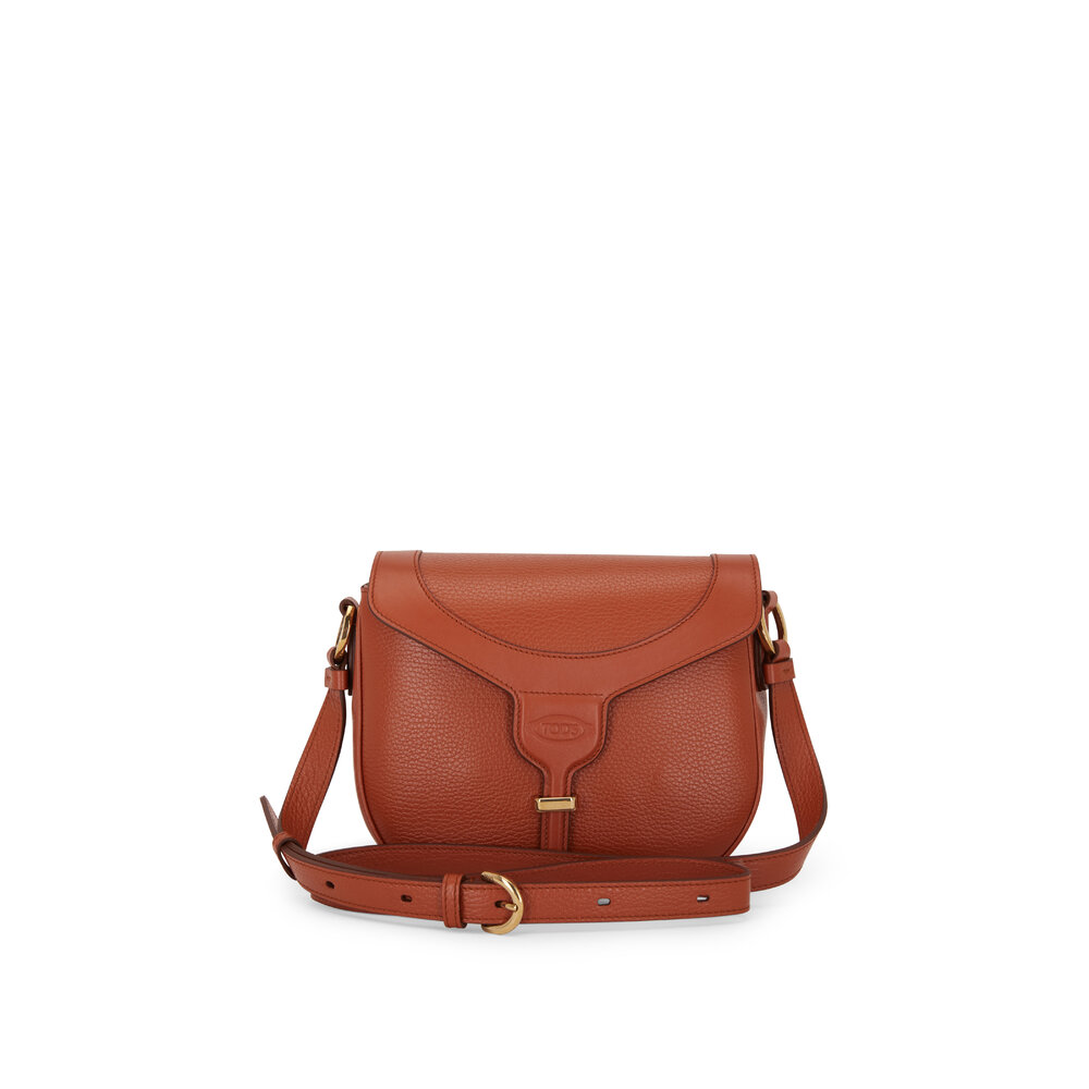 ショルダーバッグ・ポシェット Tod's Structured Pebbled Texture Shoulder Bag Tod's Pebbled texture shoulder bag with top handle | The