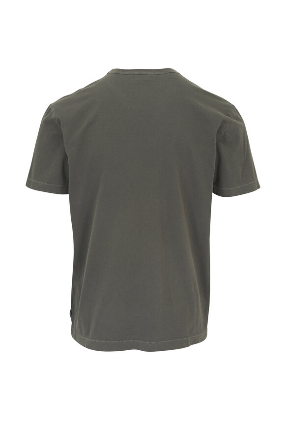 James Perse - Olive Gray Jersey Cotton T-Shirt