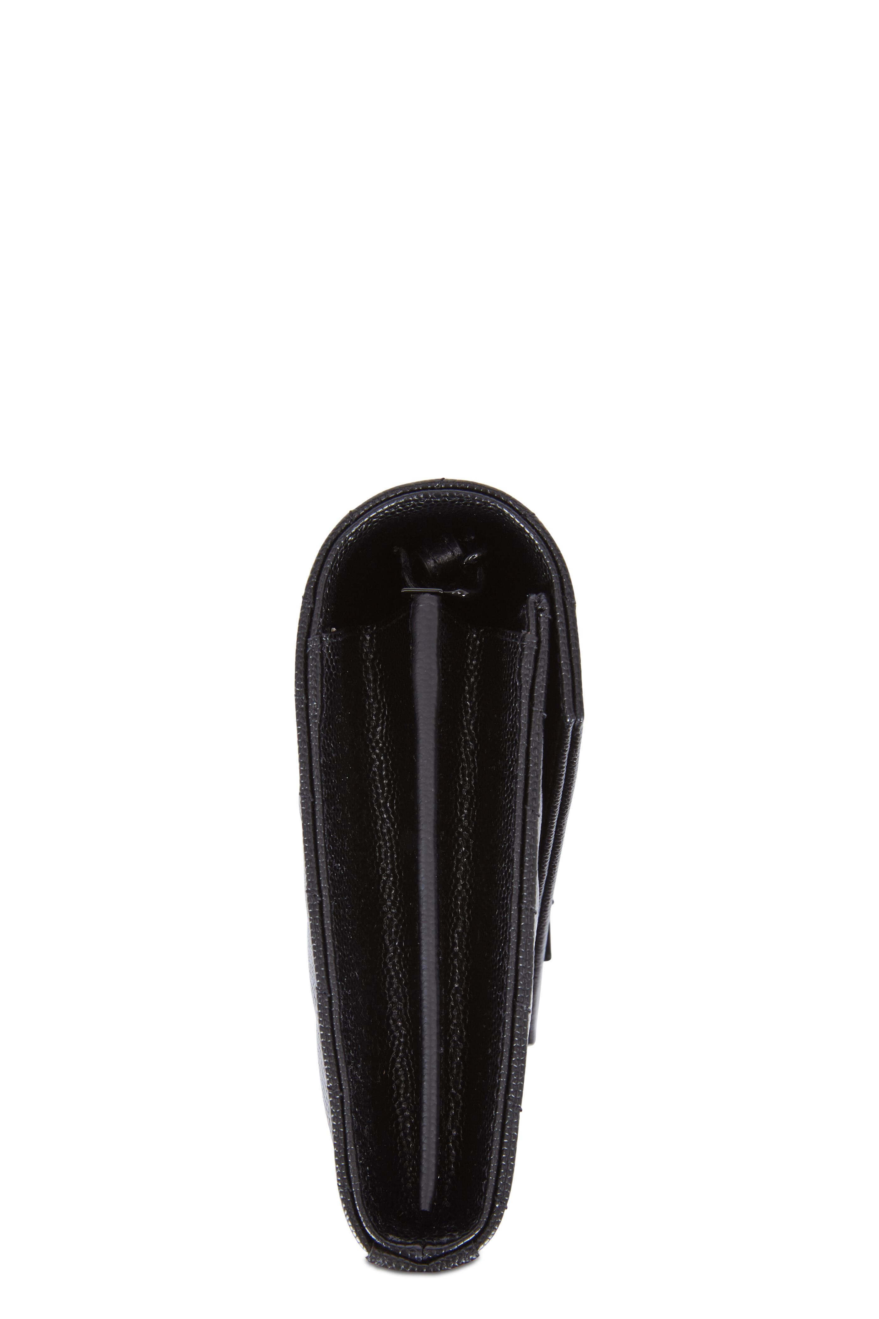 Saint Laurent - Monogram Matelassé Leather Chain Wallet