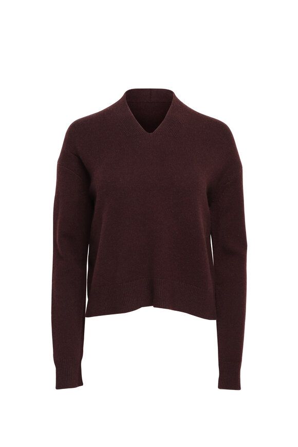Sminfinity Burgundy Cropped Sweater