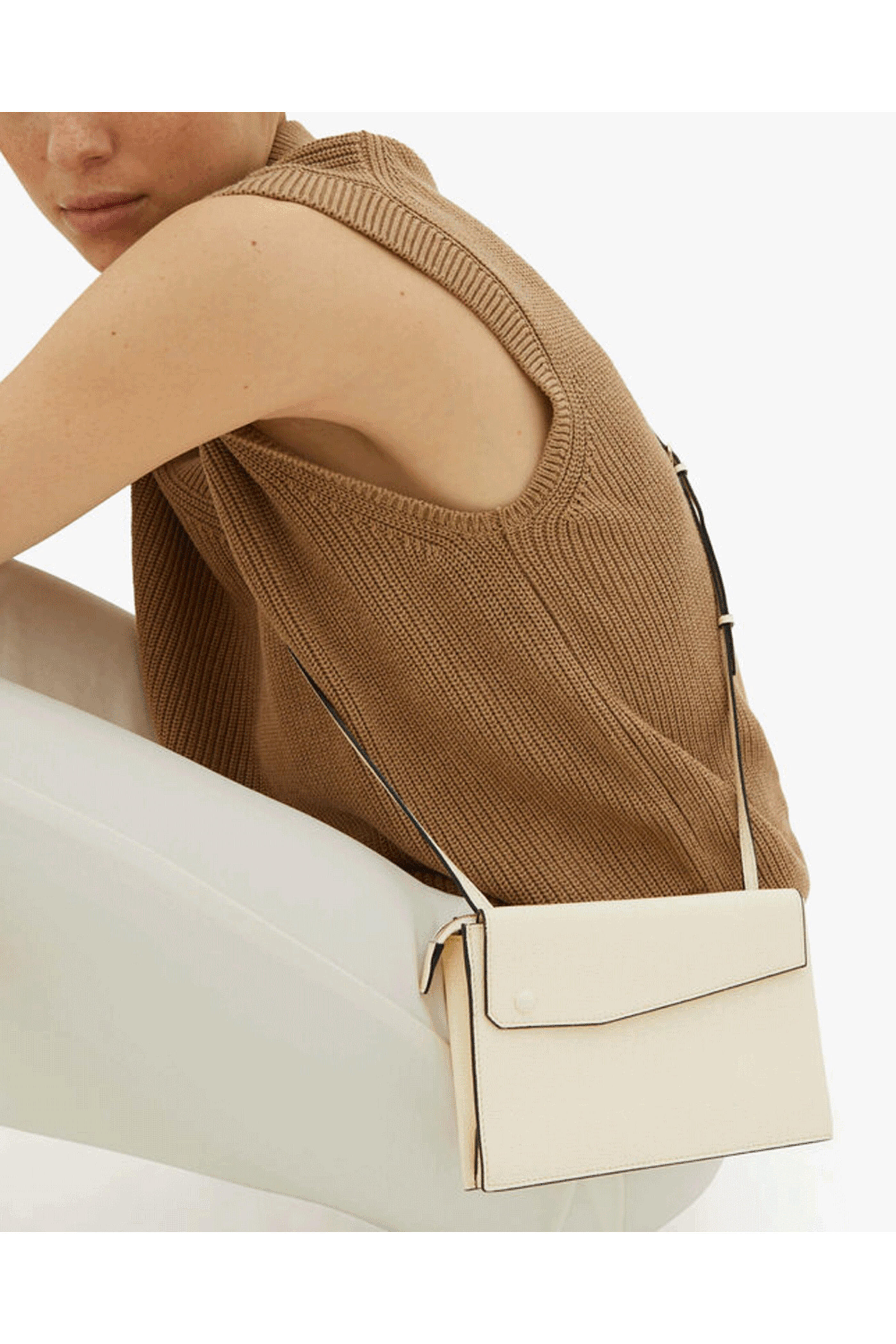 Valextra - Pocket Slim Pergamenta Leather Crossbody Bag