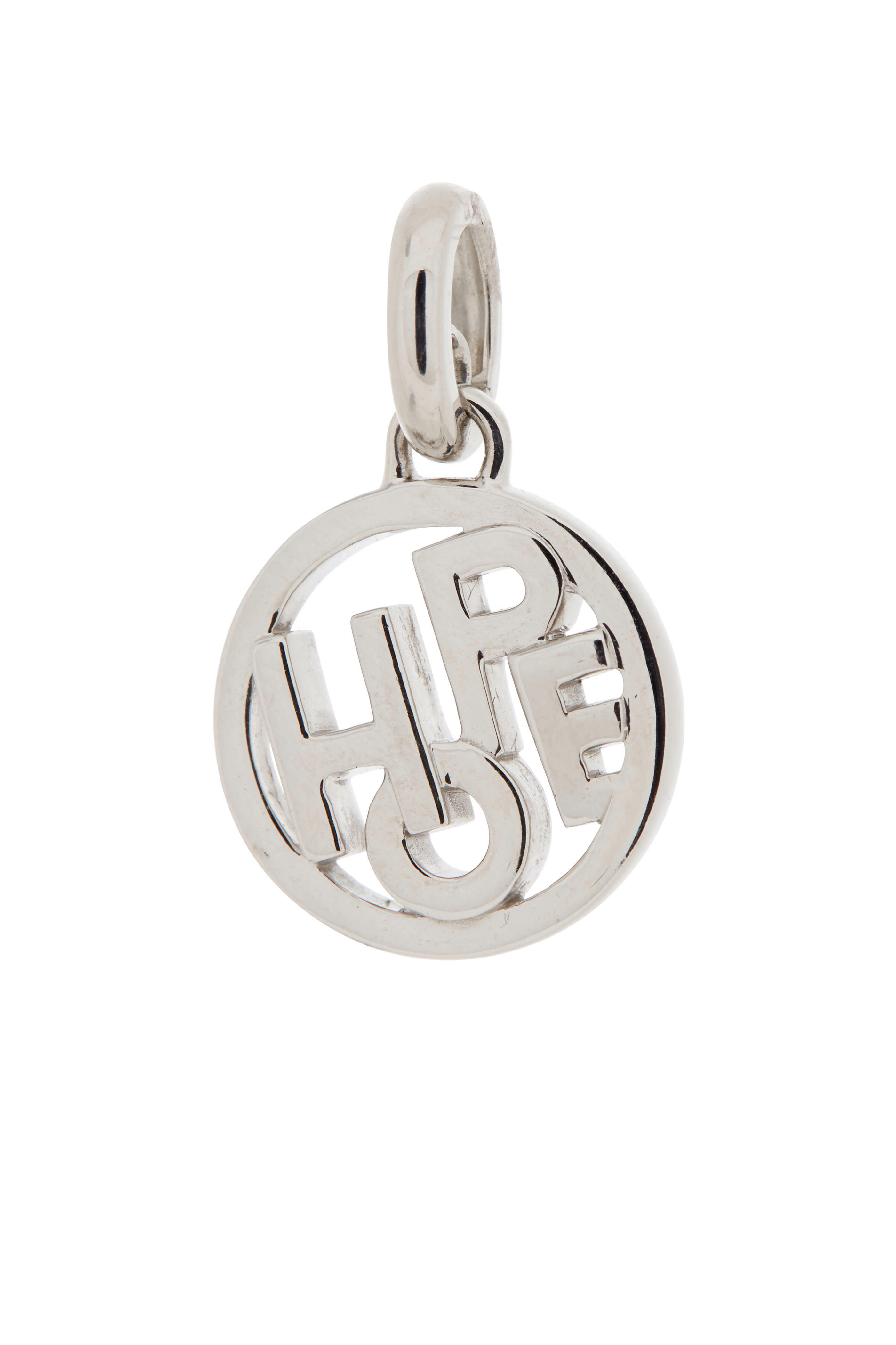 Sidney Garber - 18K White Gold Small Hope Charm