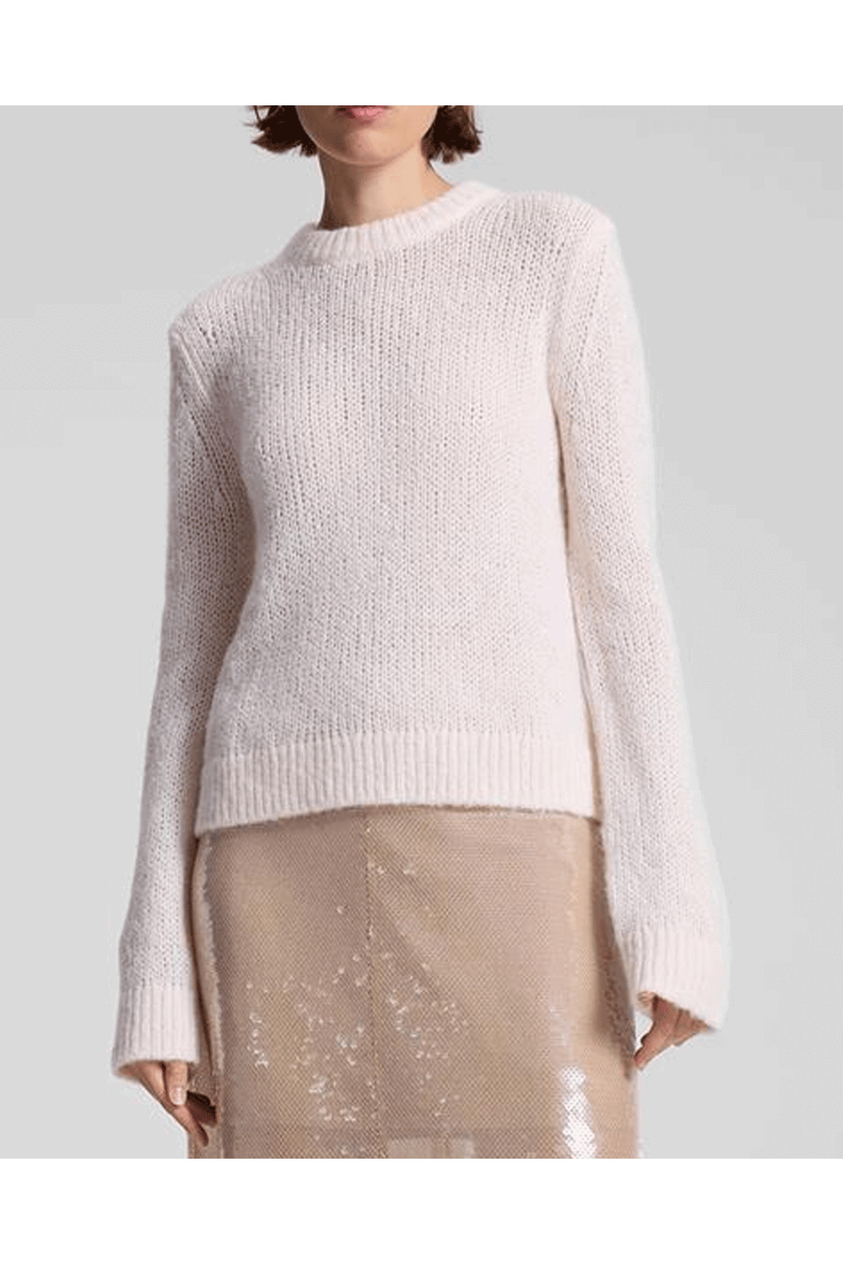 A.L.C. - Light Pink Bowie Sweater