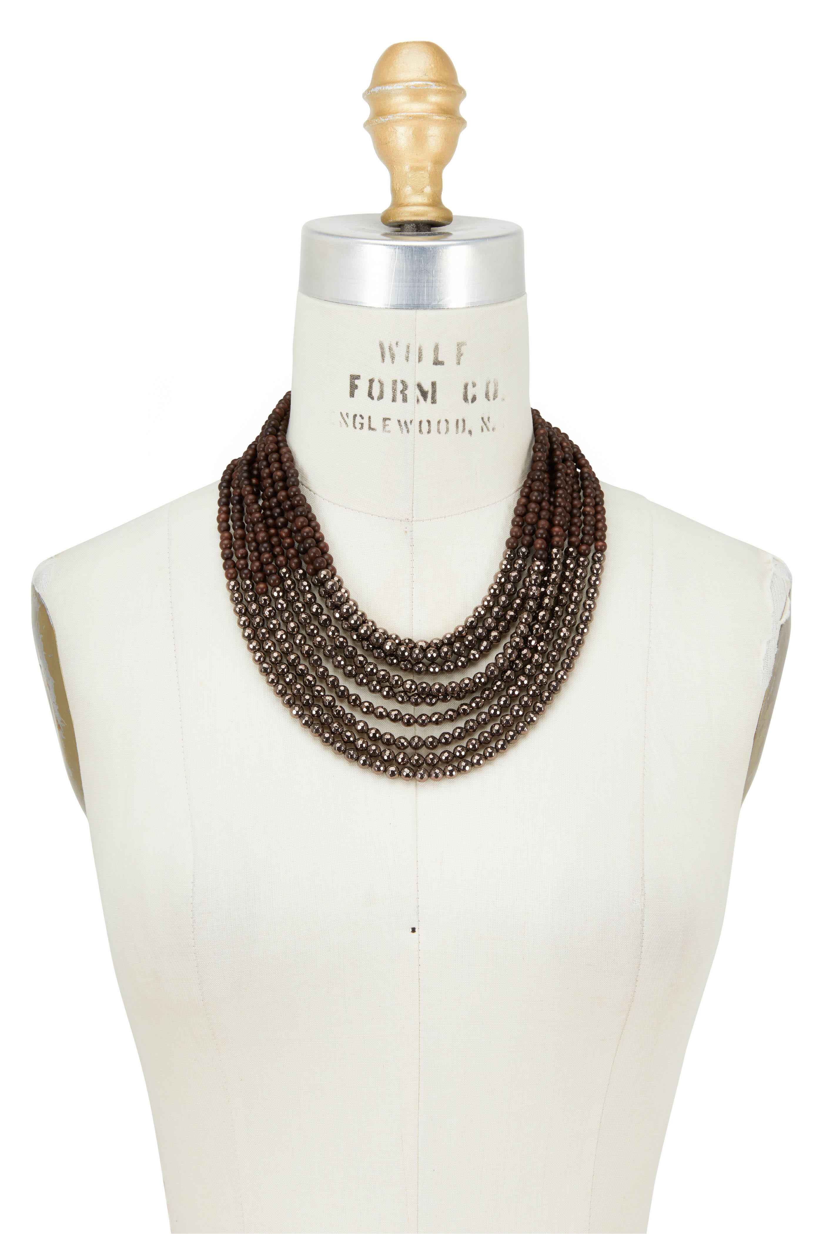 ネックレス・ペンダント BRUNELLO CUCINELLI Necklace in jewellery BRUNELLO CUCINELLI Beaded silver necklace | NET-A-PORTER
