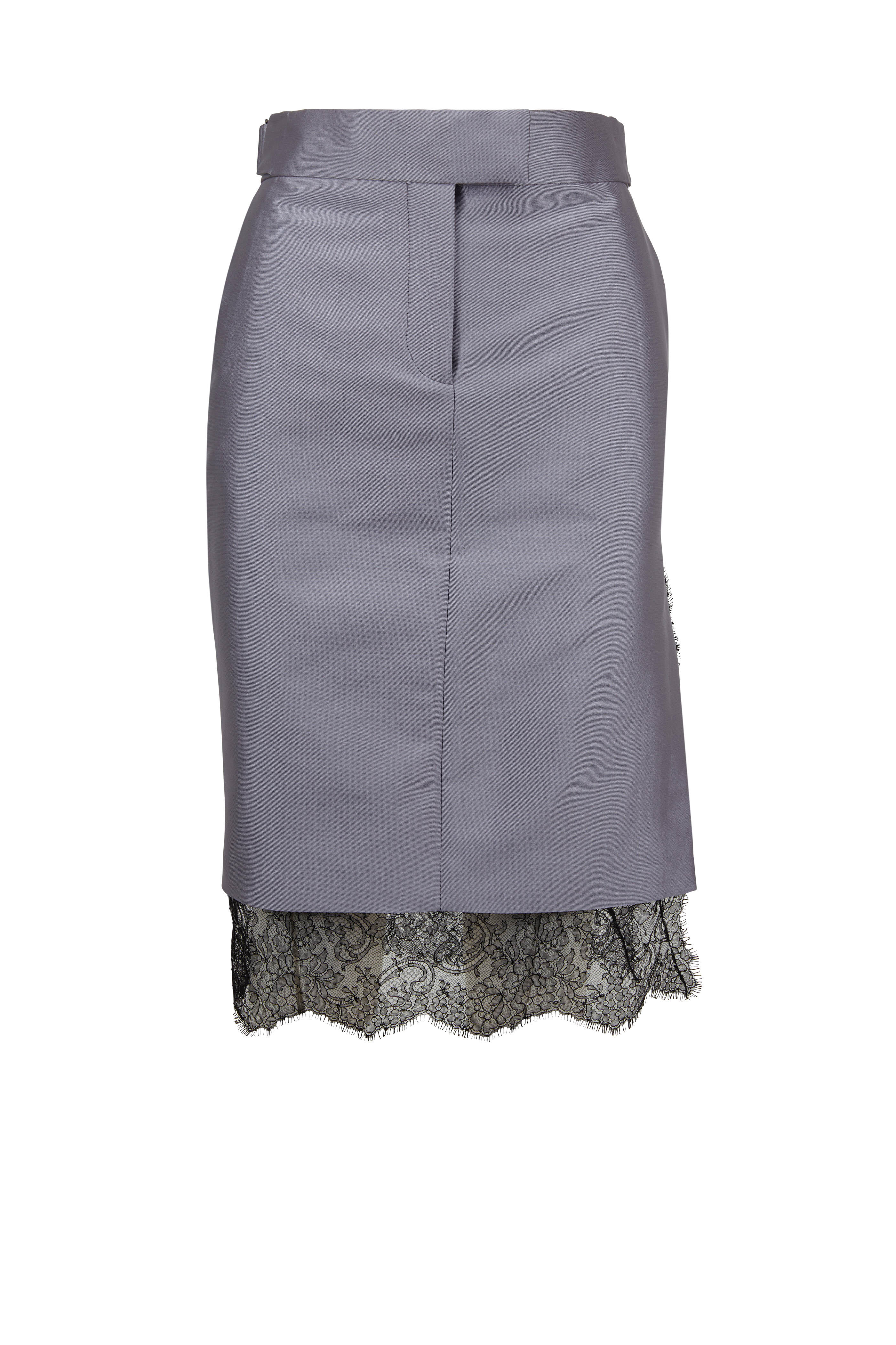 スカート TOM FORD Pencil skirt TOM FORD Drawstring Pencil Skirt | White | FARFETCH