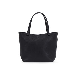 The Row - Park Lux Black Grained Leather Small Tote