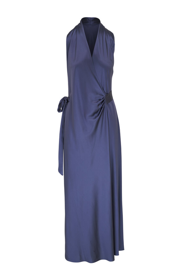 Dolce & Gabbana - Blue & Gold Lamé Floral Jacquard