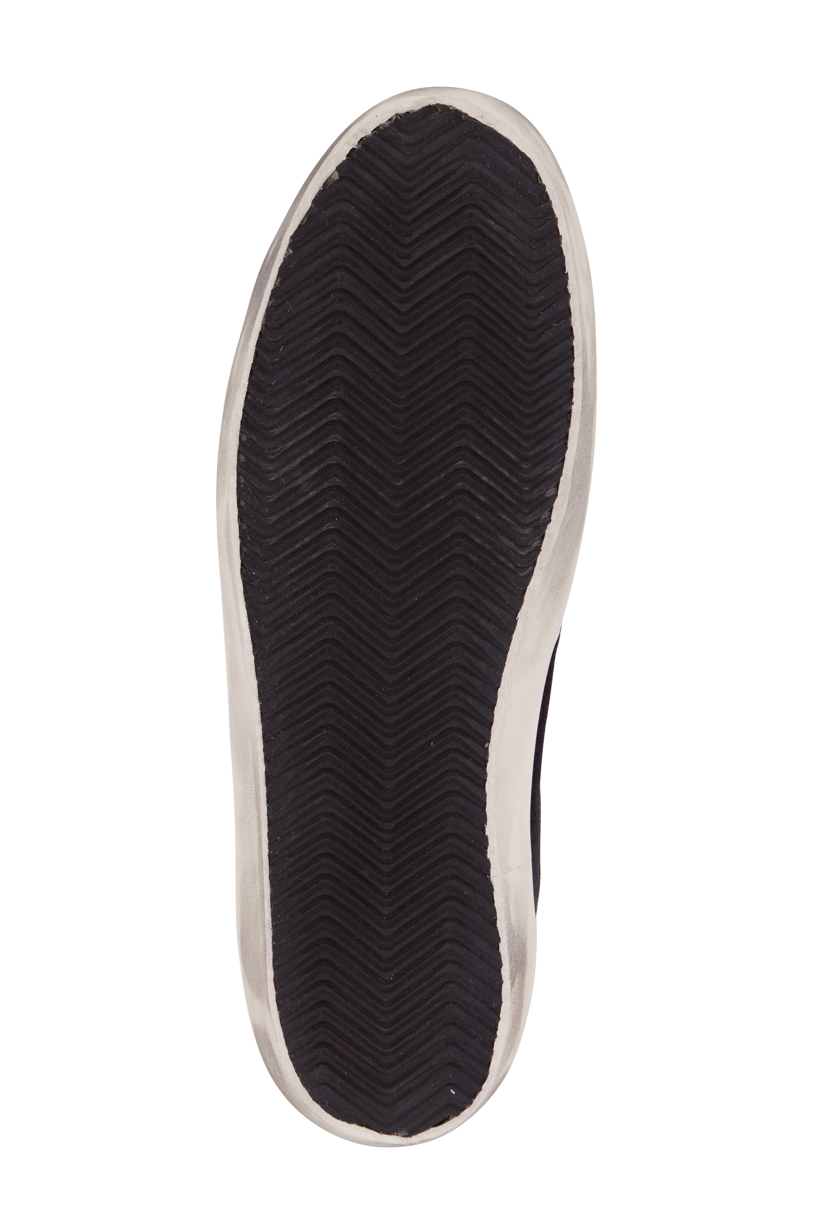 Golden Goose - Super-Star Night Blue Suede & Ice Star Sneaker