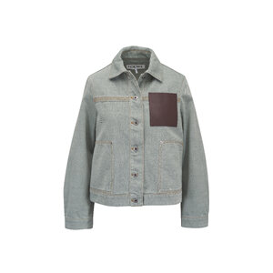 【関税&送料込】Loewe Khaki Cotton Jacket Jacket in cotton Green - LOEWE