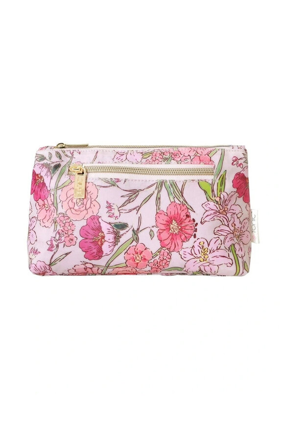 Tonic Small Cosmetic Bag in Fleur Rose