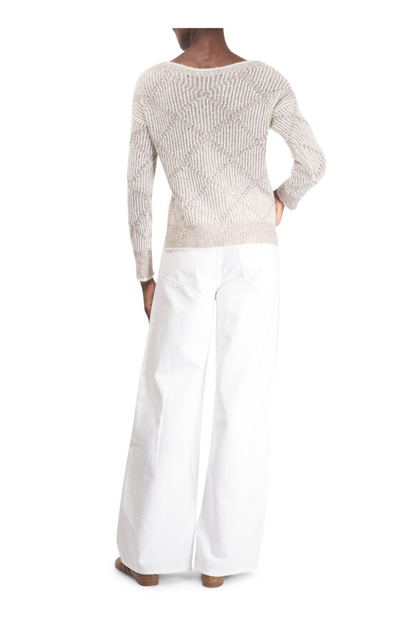 Citizens of Humanity Paloma Soft White Wide-Leg Jean - view 6