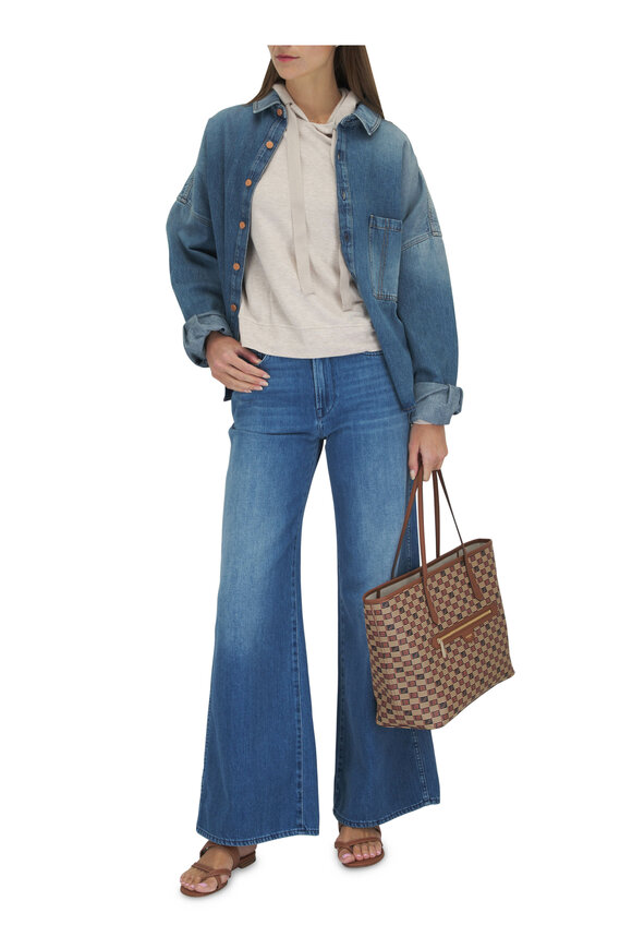 3x1 - Santorini Denim Oversize Shirt Jacket