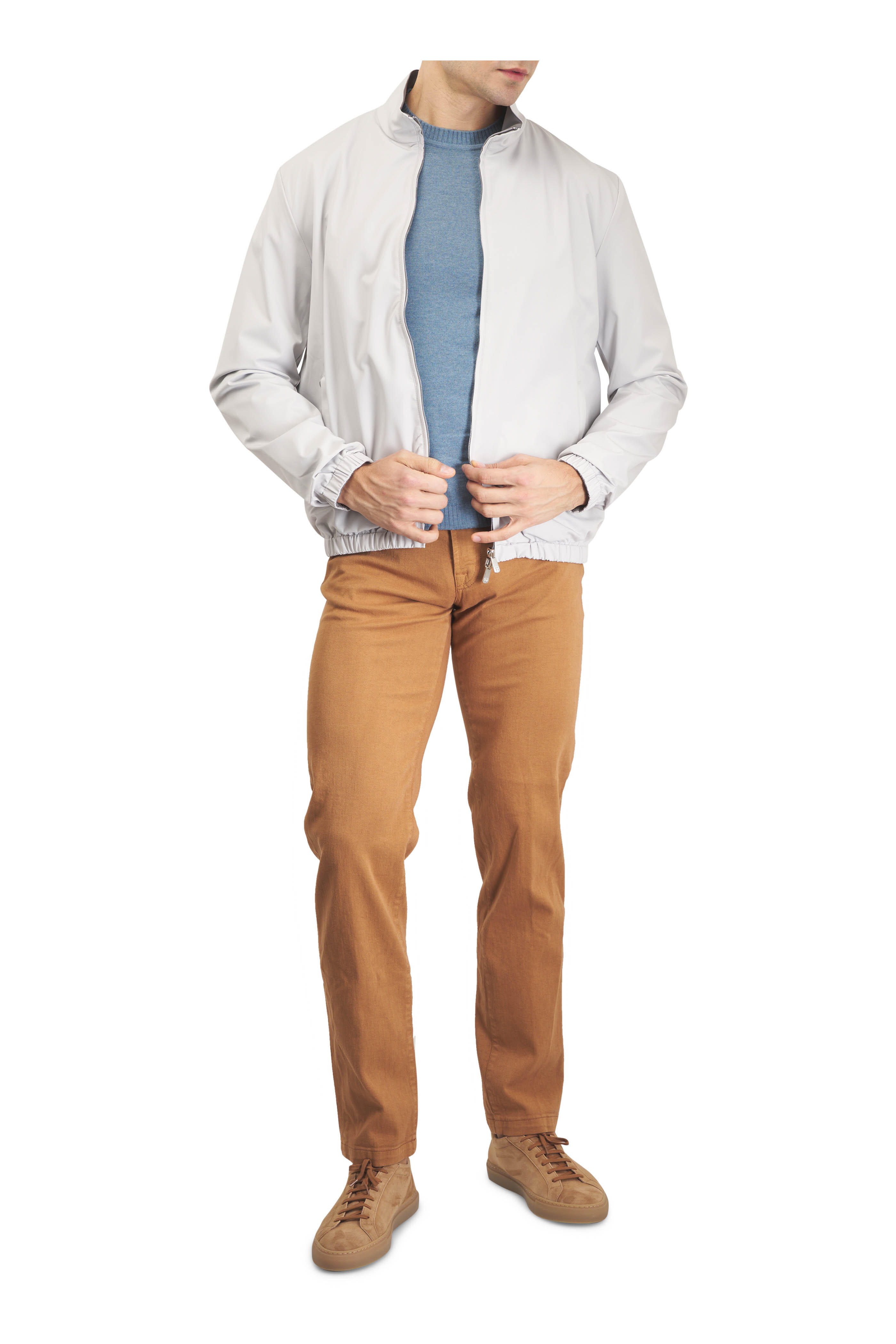 Common Projects - Achilles Premium Tan Suede Low Top Sneaker