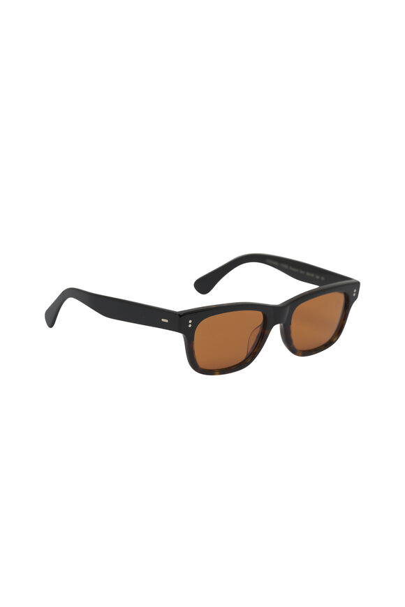 Oliver Peoples - The Row Edina Black Polarized Sunglasses
