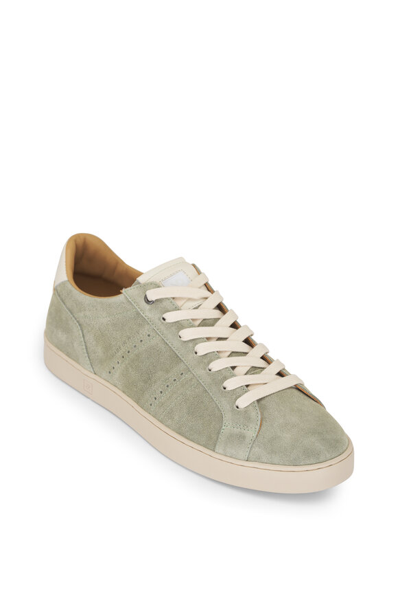 Rubirosa Odile Sage Suede Low Top Sneaker