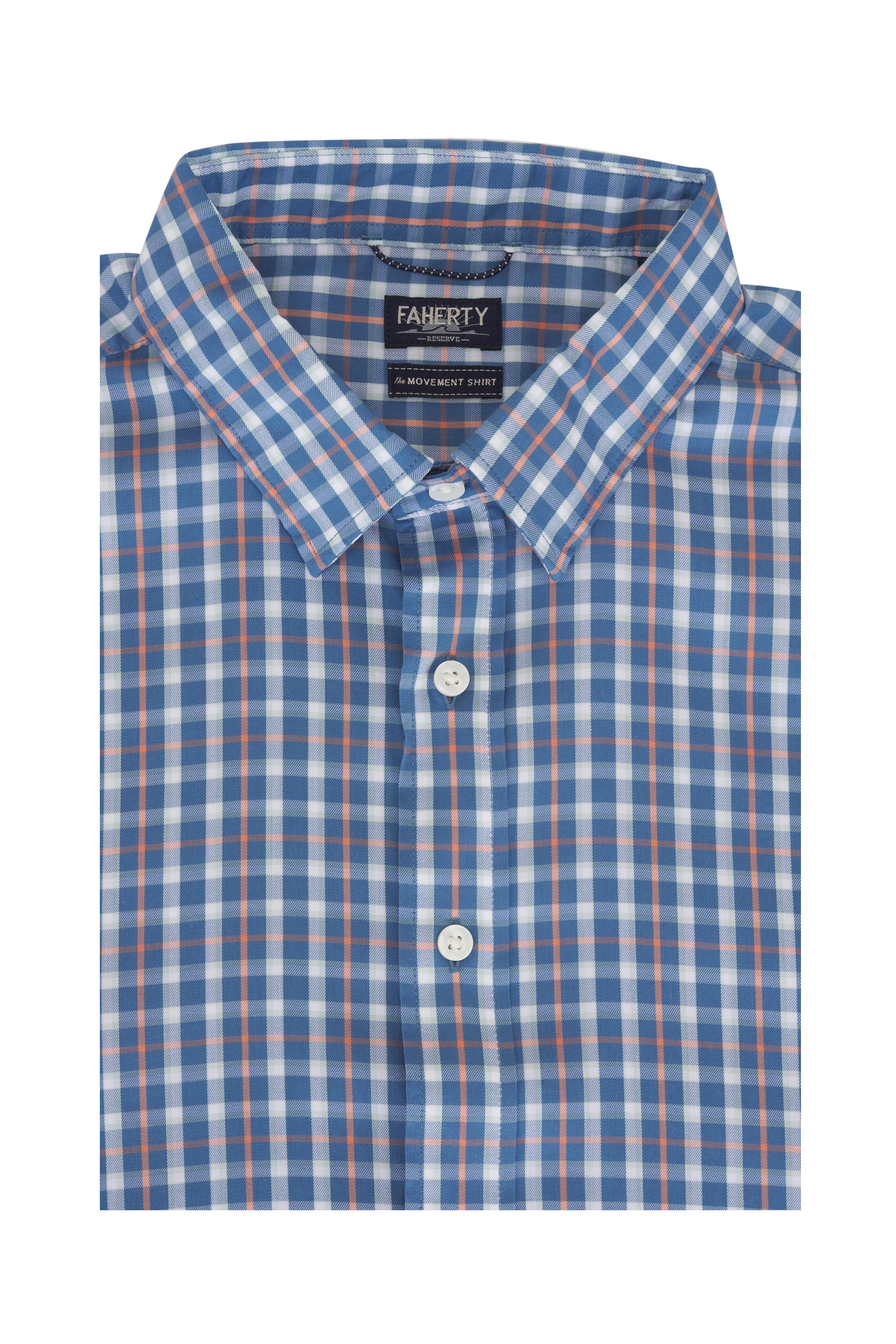 Faherty Brand - Movement™ Bay View Plaid Sport Shirt
