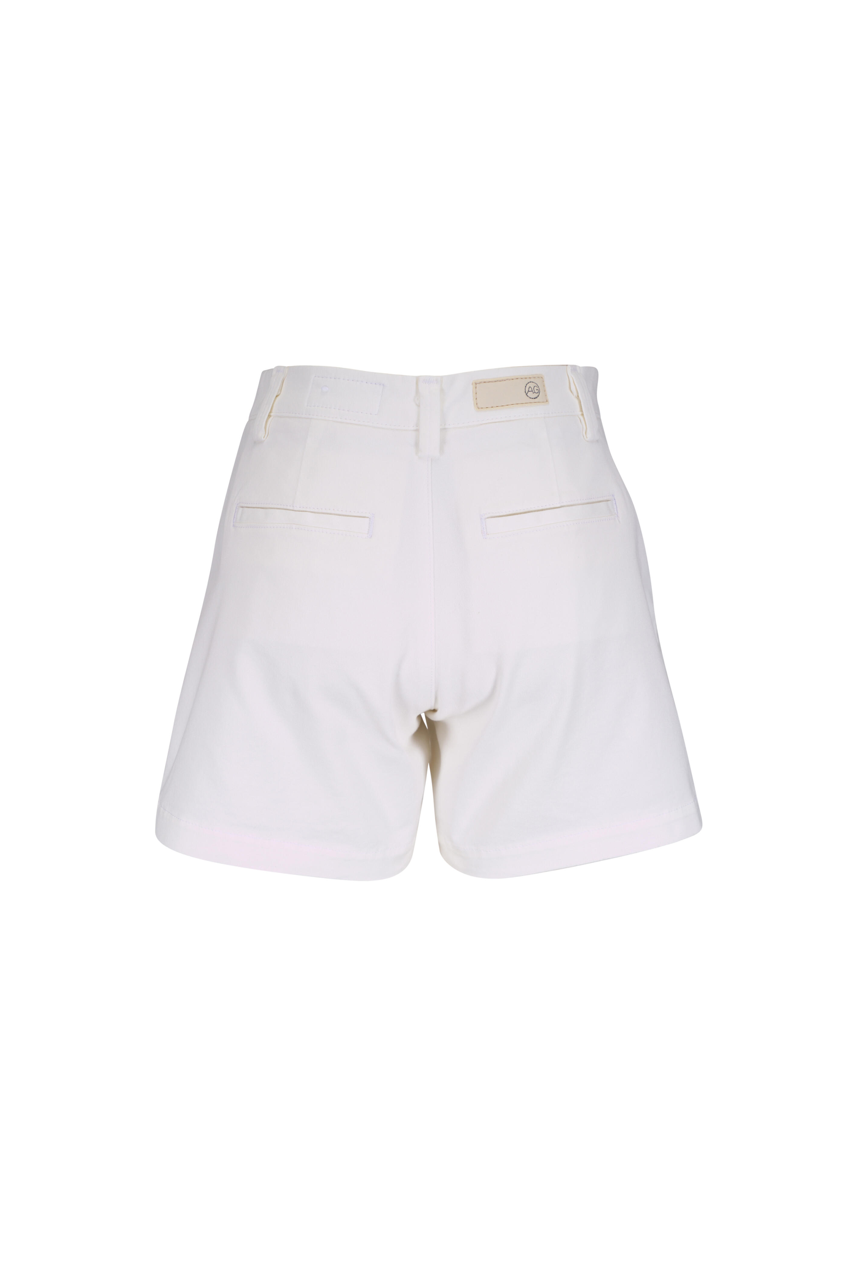 AG - Jude Powder White Chino Shorts