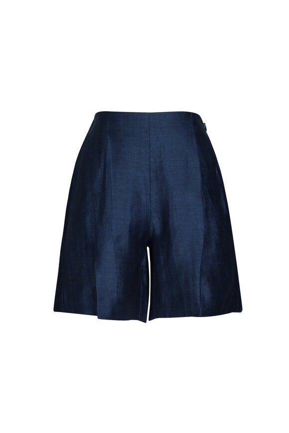 L'Agence Hadleigh Deep Sea Blue Shorts