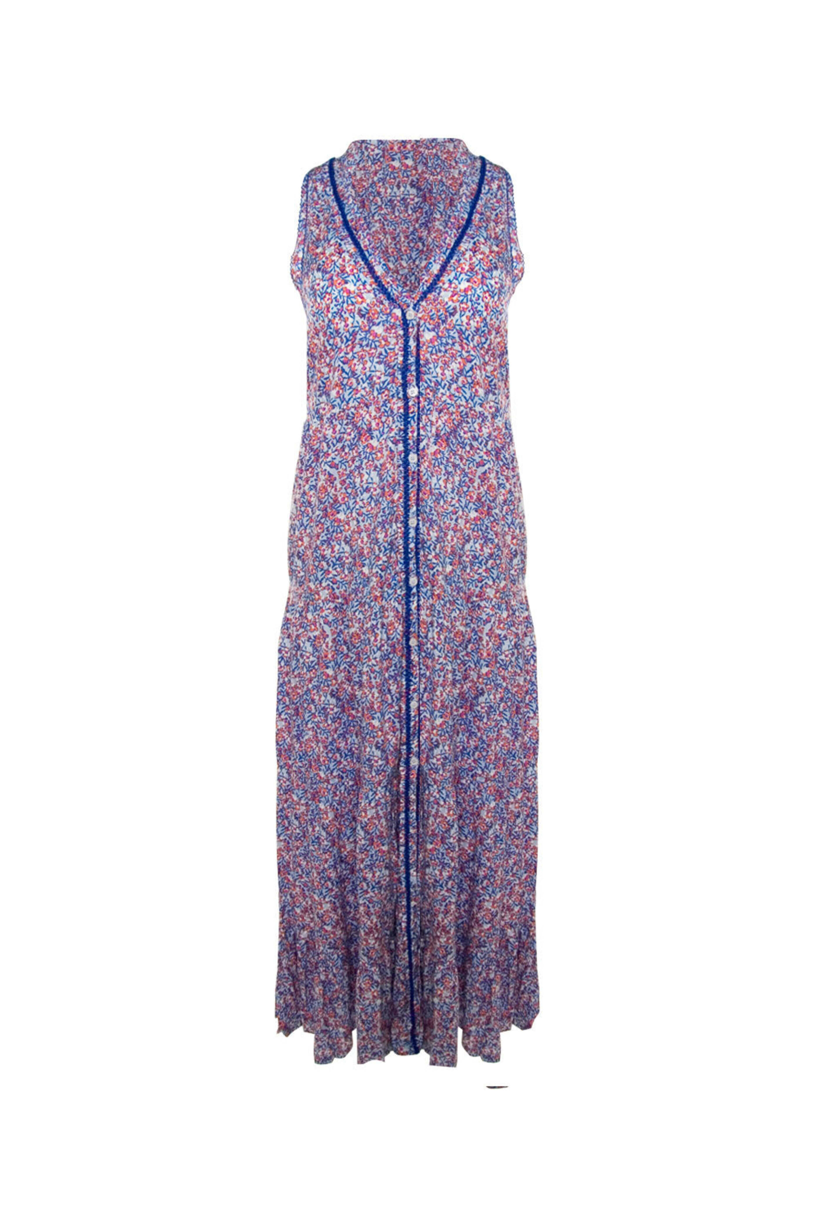 Poupette St Barth - Light Blue Paquerette Nana Long Dress