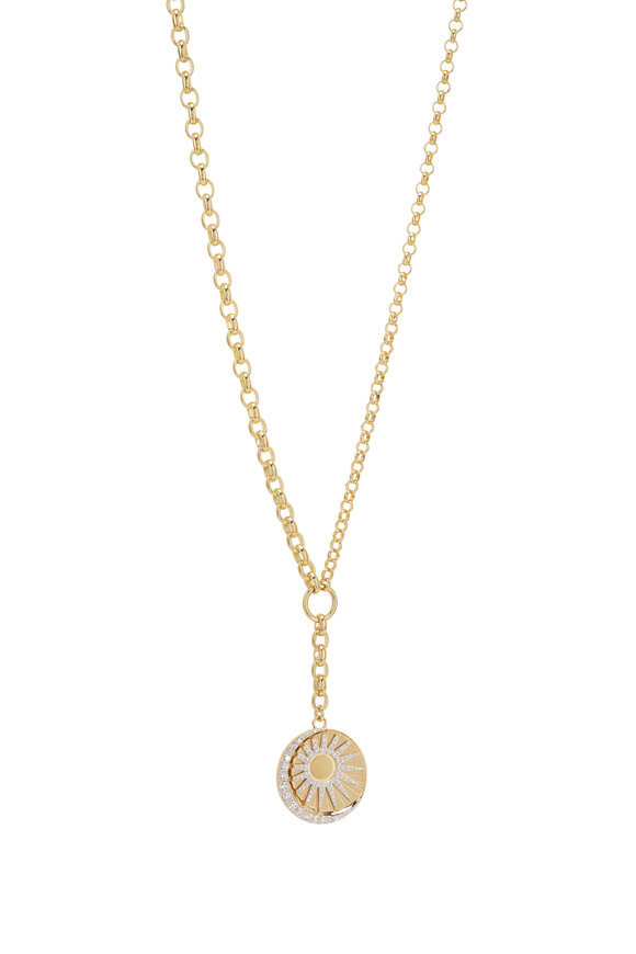 Foundrae Balance Heavy Mixed Belcher Chain Necklace