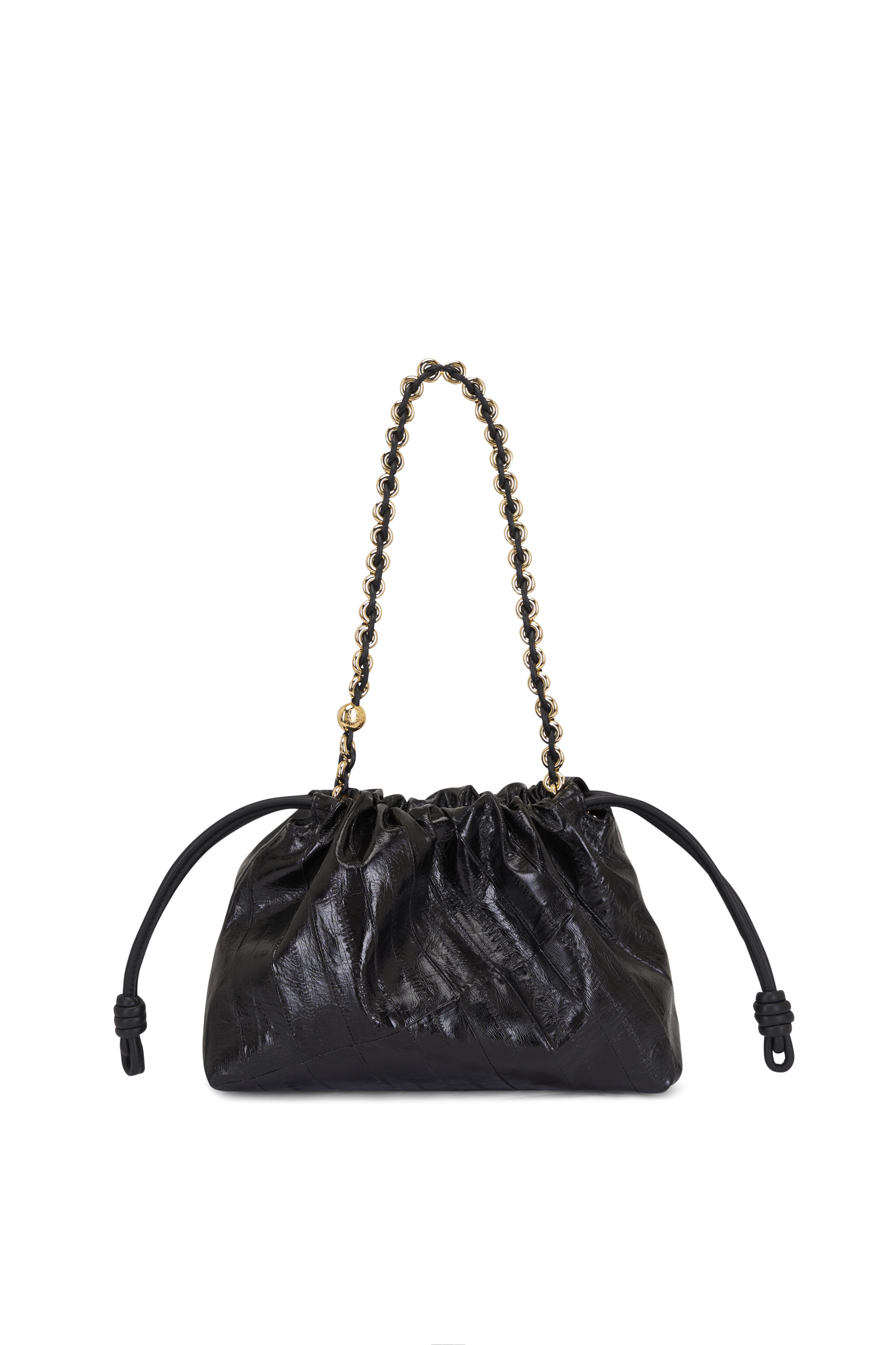 Loewe - Medium Flamenco Black Bag