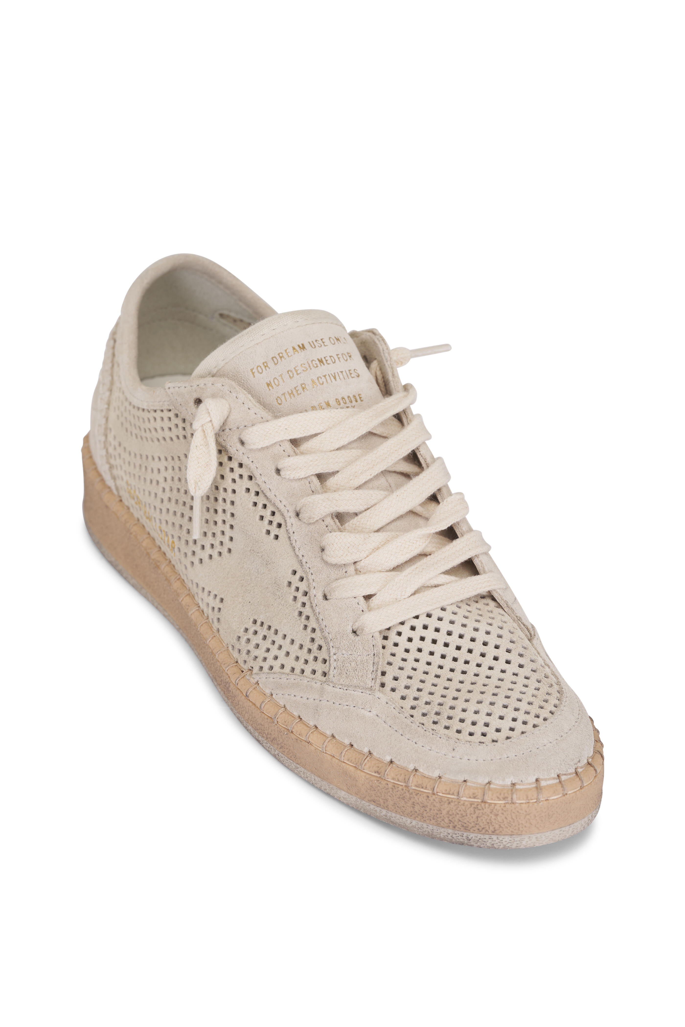 Golden Goose - Super-Star Seed Pearl Low Top Sneaker